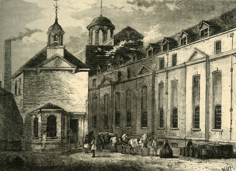 'Barclay's Brewery, 1829', (c1878). Creator: Unknown.