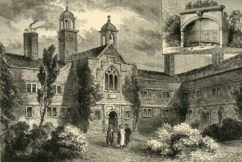 'The Fishmongers' Almshouses in 1850', (c1878). Creator: Unknown.