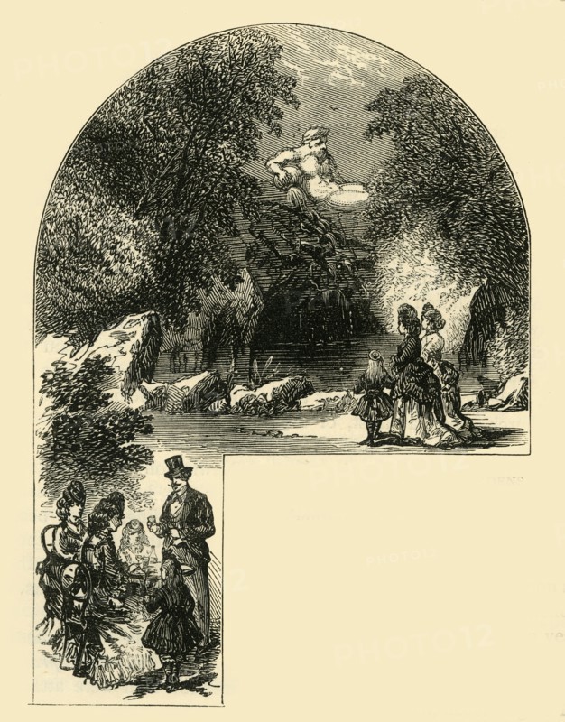 'Fountain in the Surrey Gardens', (c1878). Creator: Unknown.