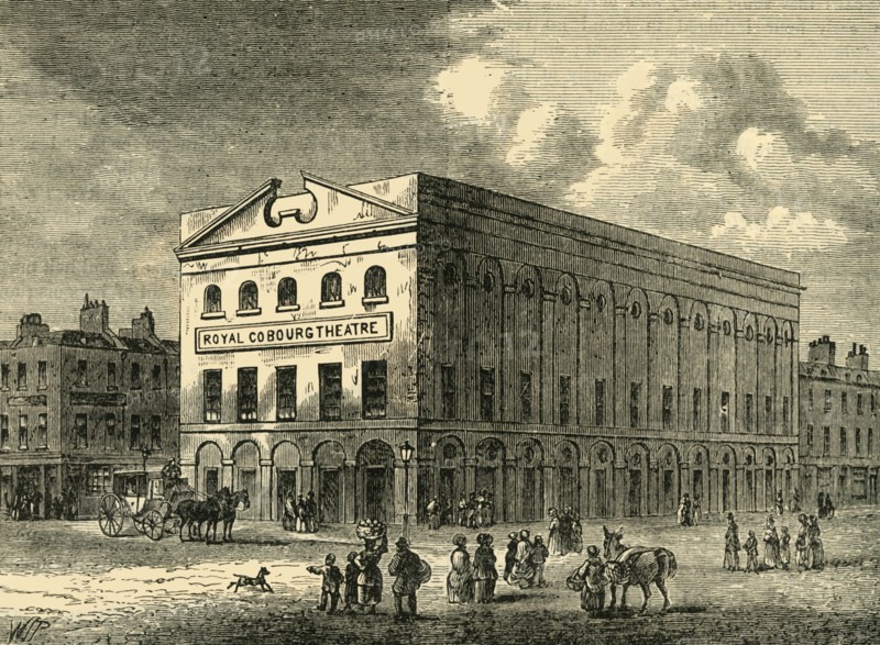'The Old Coburg Theatre in 1820', (c1878). Creator: Unknown.