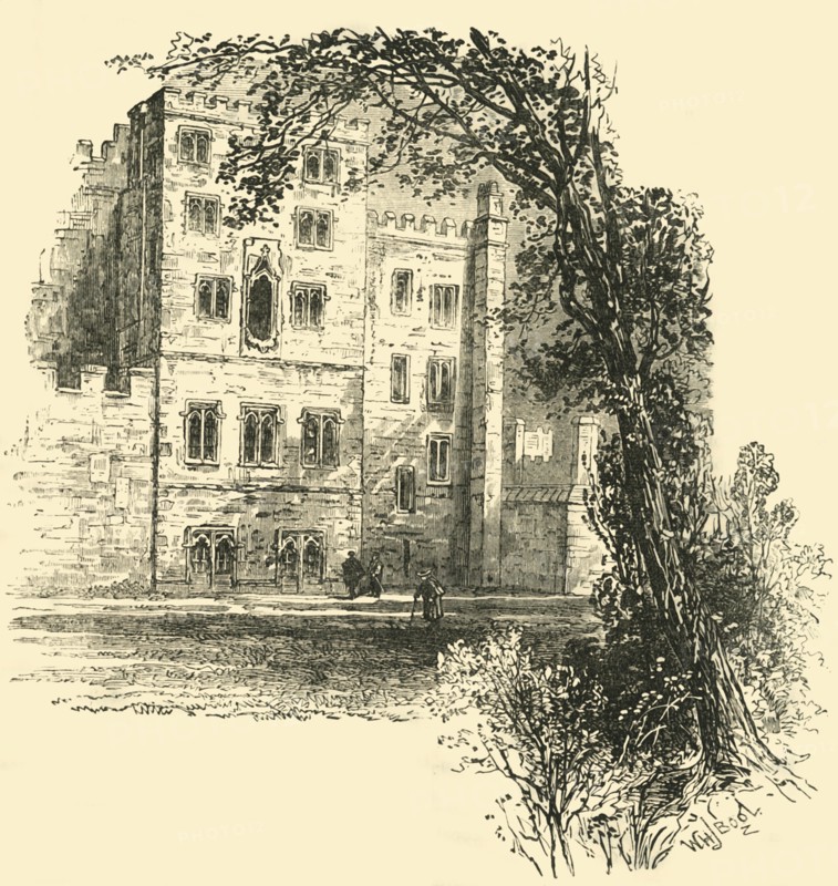 'The Lollards' Tower, Lambeth Palace', (c1878). Creator: Unknown.