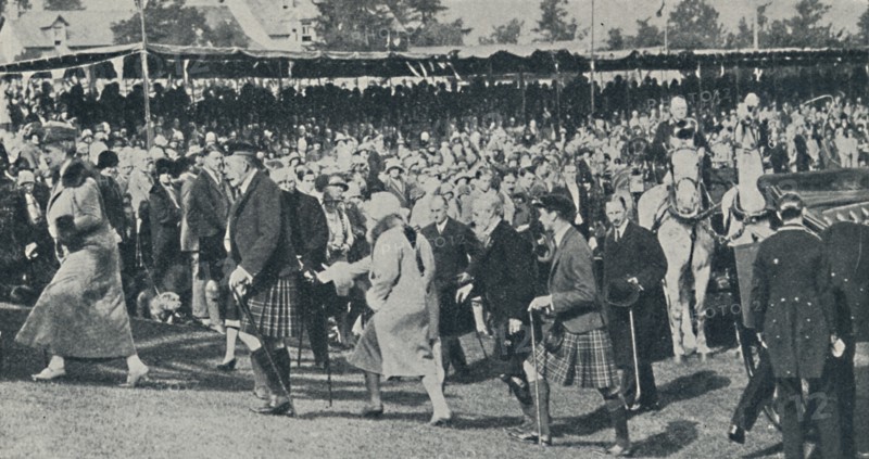 'The Royal Family in Scotland', c1930, (1937). Creator: Unknown.