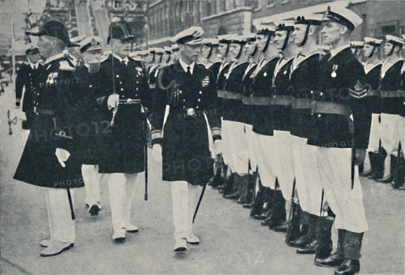 'The King Opening The Navy Week at Portsmouth', c1935, (1937). Creator: Unknown.