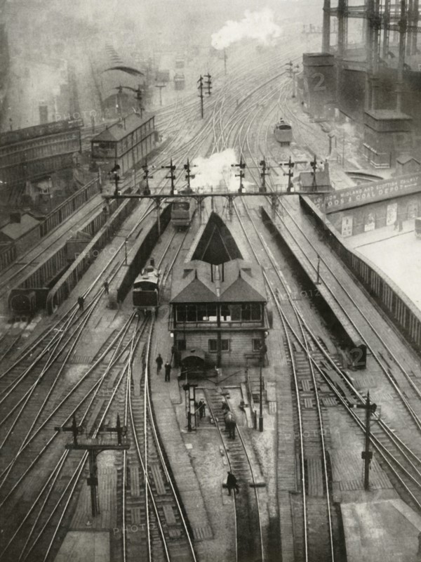 'St. Pancras. A terminus of the London, Midland and Scottish Railway', 1935. Creator: Unknown.