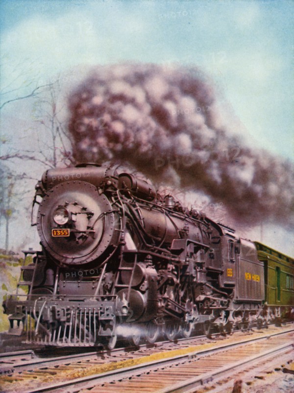 'On the New York, New Haven, and Hartford Railroad', 1935-36. Creator: Unknown.