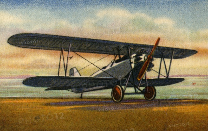 Heinkel HD 32 biplane, 1920s, (1932).  Creator: Unknown.