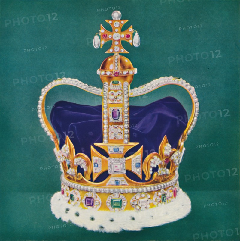 'St. Edward's Crown', 1937. Creator: Unknown.