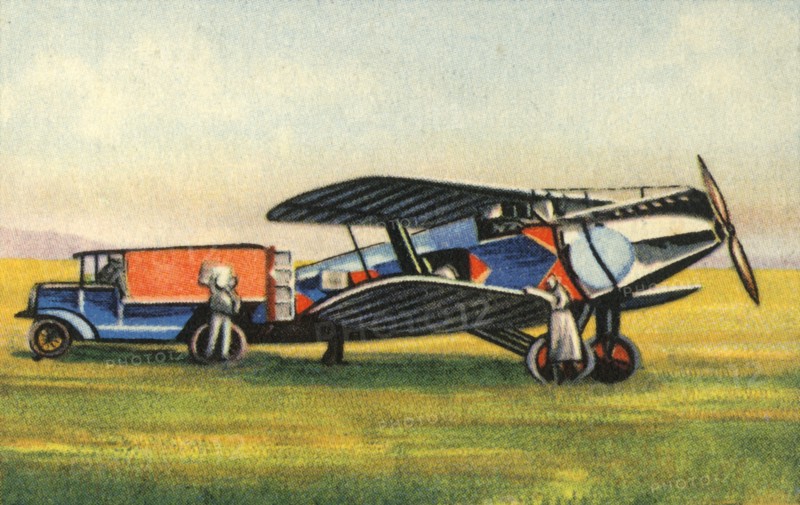 Albatros L 72c cargo plane, 1920s, 1932. Creator: Unknown.