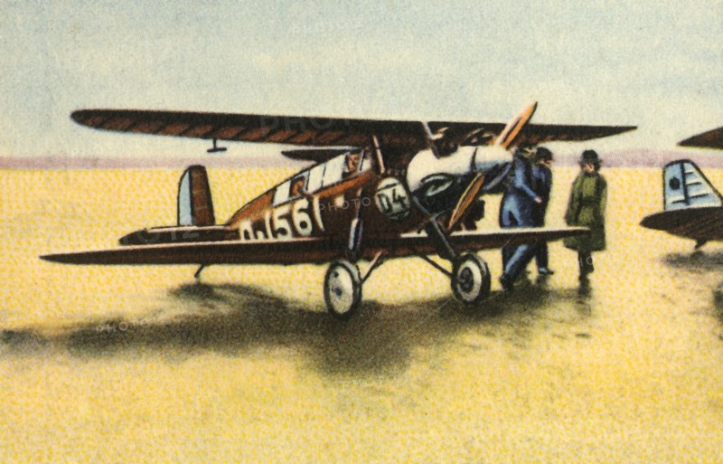 Darmstadt D-18 biplane, 1920s, (1932). Creator: Unknown.
