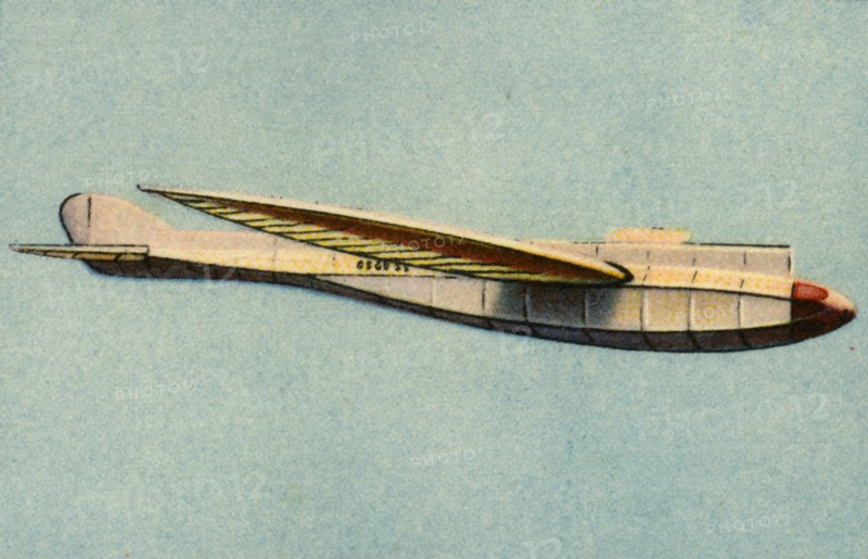 'Gentsch' model plane, 1932. Creator: Unknown.