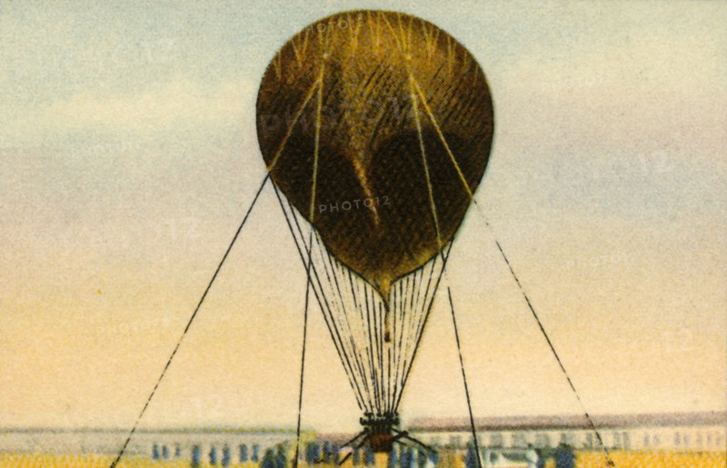Balloon altitude record, 1901, (1932). Creator: Unknown.
