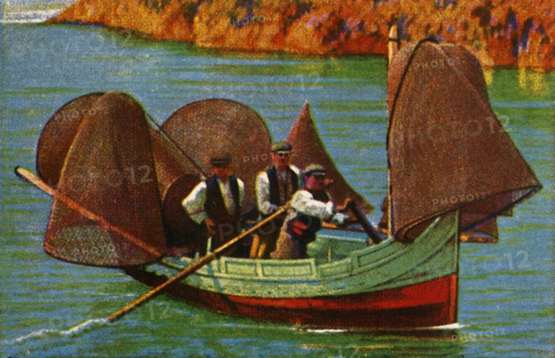 Fishing boat, Malta, c1928. Creator: Unknown.