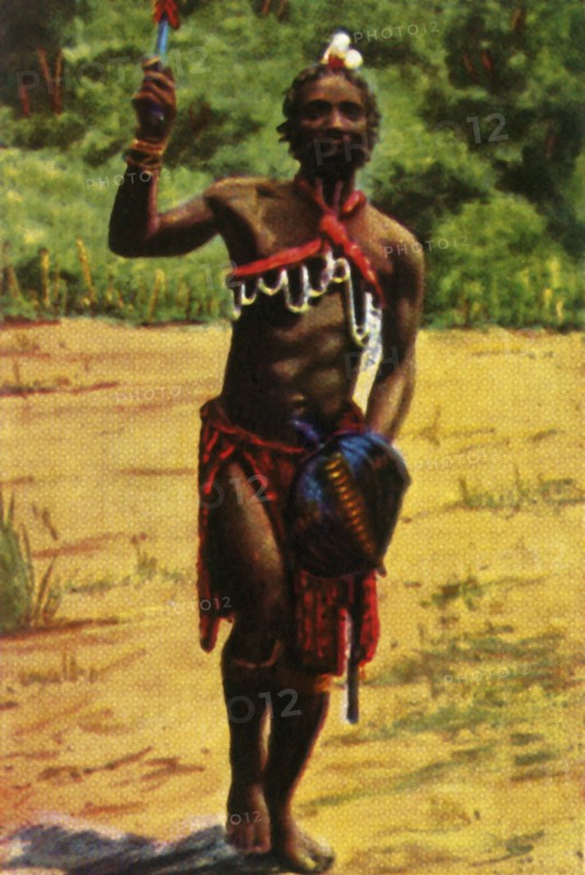 Warrior, South Africa, c1928. Creator: Unknown.