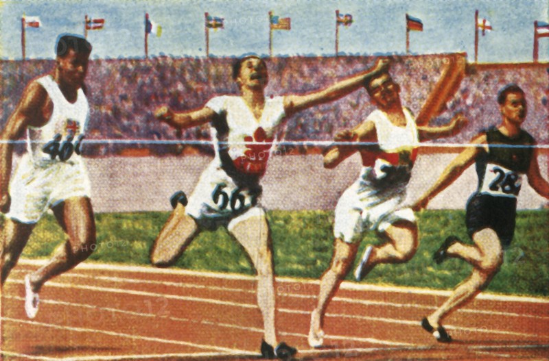 Canadian sprinter Percy Williams, 1928. Creator: Unknown.