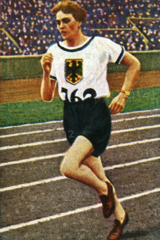German runner Lina Radke, 1928. Creator: Unknown.