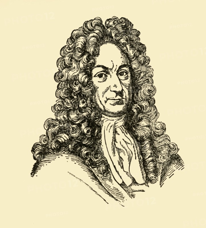 'Gottfried Wilhelm Leibniz', (1933).  Creator: Unknown.