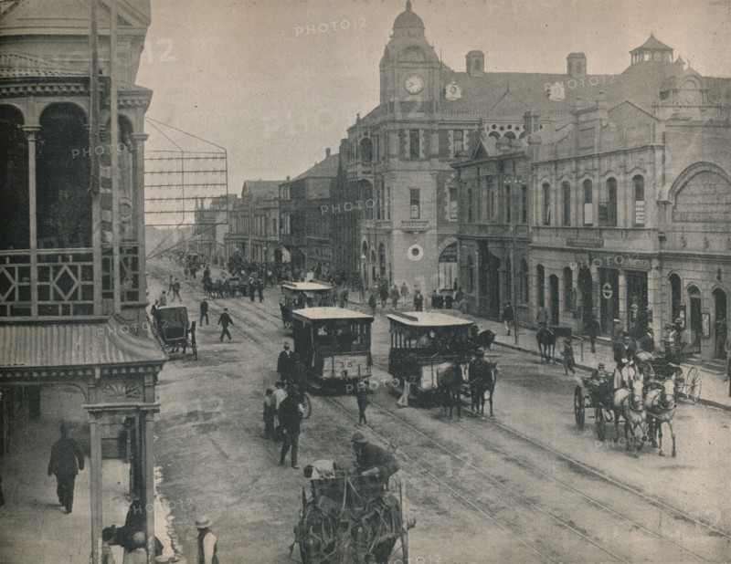 'Commissioner Street, Johannesburg', c1900. Creator: Unknown.