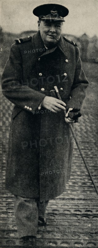 'Churchill as an Airman', c1945. Creator: Unknown.