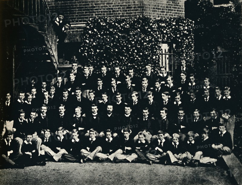 'School House, Harrow, 1887', (1945).  Creator: Unknown.