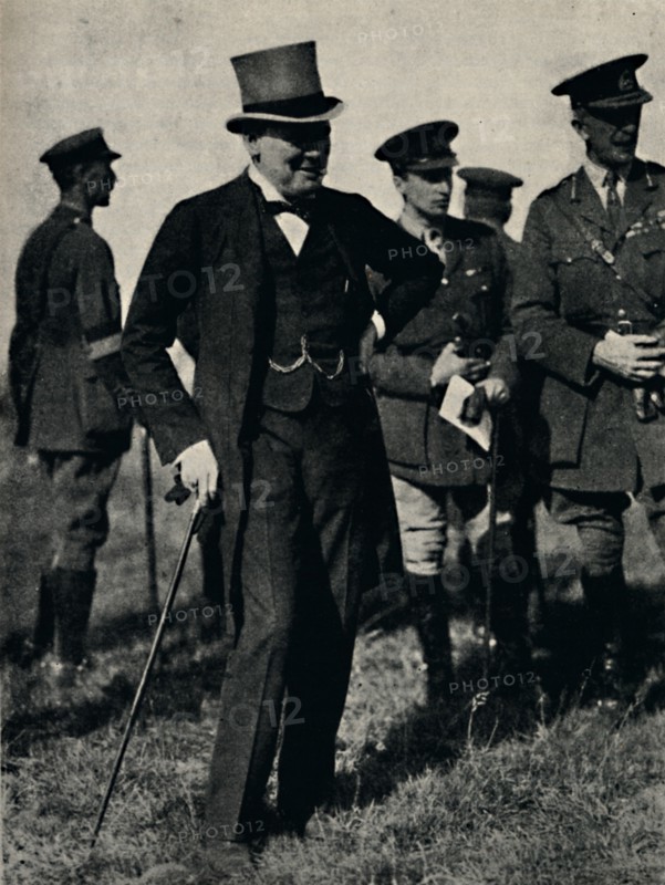 'With Sir Henry Wilson on the Rhine', 1919, (1945).  Creator: Unknown.
