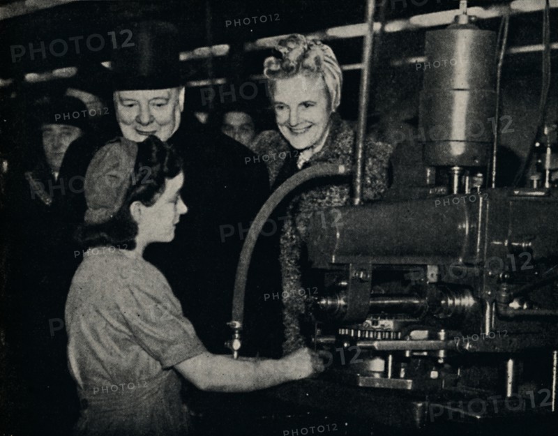 'Tour of Inspection in an Arms Factory', 1940s, (1945).  Creator: Unknown.
