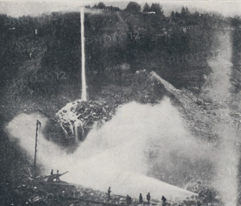 'Hydraulic Mining', 1923. Creator: Unknown.