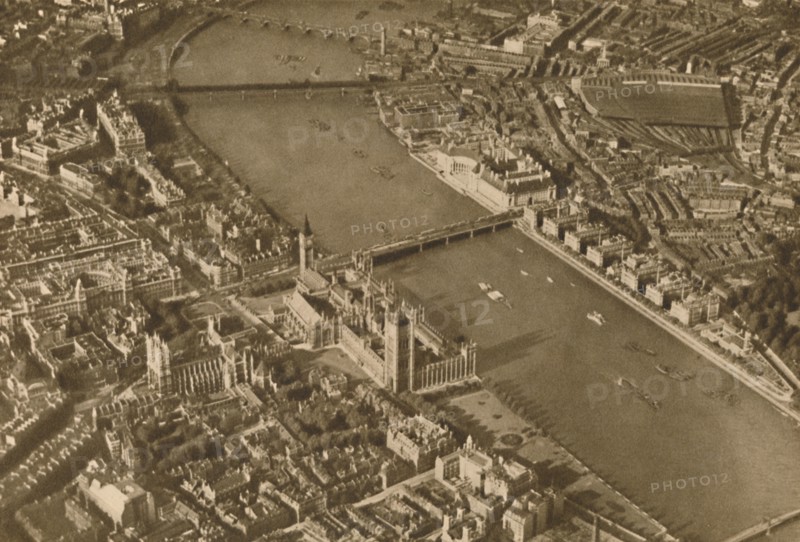 'The Holy Isle of Thorney With Its Ancient Abbey As It Appears Today', c1935. Creator: Unknown.