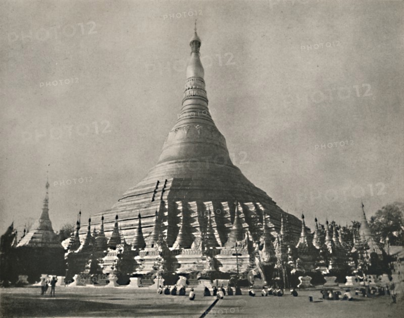 'Shwe Dagon Pagoda, Rangoon', 1900. Creator: Unknown.