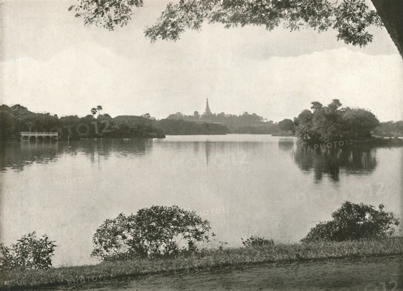'Royal Lakes, Rangoon', 1900. Creator: Unknown.