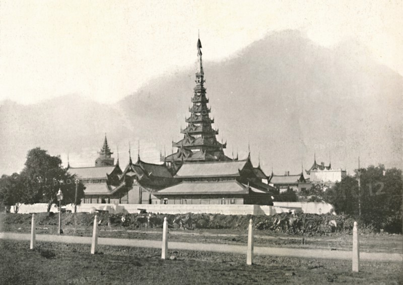 'The Palace, Mandalay', 1900. Creator: Unknown.
