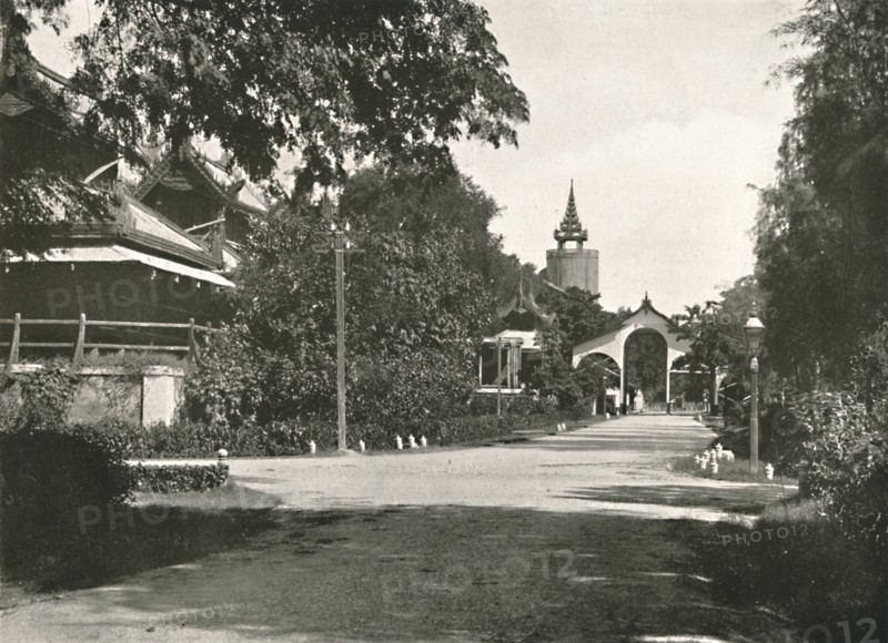 'Queen's Watch Tower, the Palace, Mandalay', 1900. Creator: Unknown.