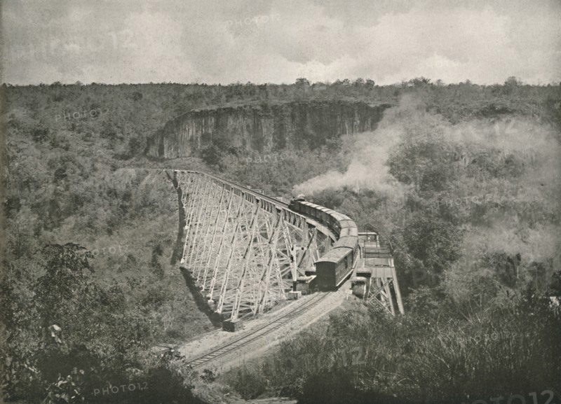 'The Gokteik Gorge and Railway Bridge', 1900. Creator: Unknown.
