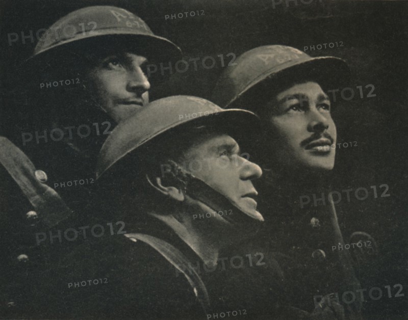 'A Tense Moment', 1942. Creator: Harold Burdekin.