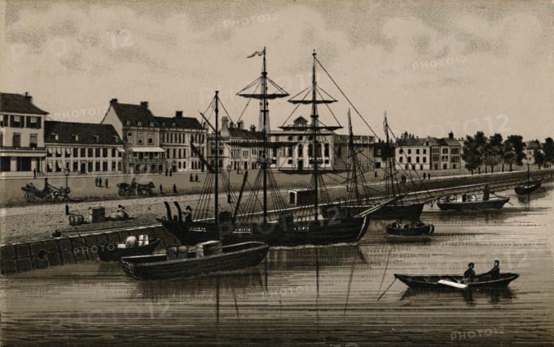 'The Quay', c1880. Creator: Unknown.