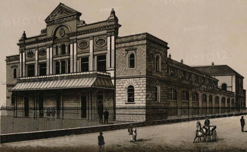 'The Aquarium, Yarmouth', c1880. Creator: Unknown.