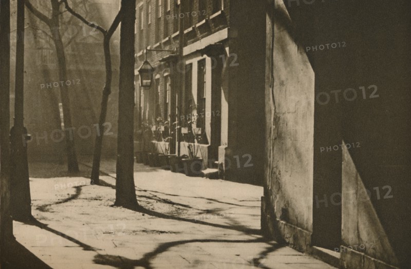 'In Wardrobe Court, Built on the Site of a Royal Museum', c1935. Creator: Unknown.