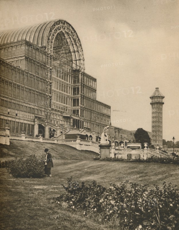 'Glass and Girders of the Crystal Palace at Sydenham', c1935. Creator: Donald McLeish.