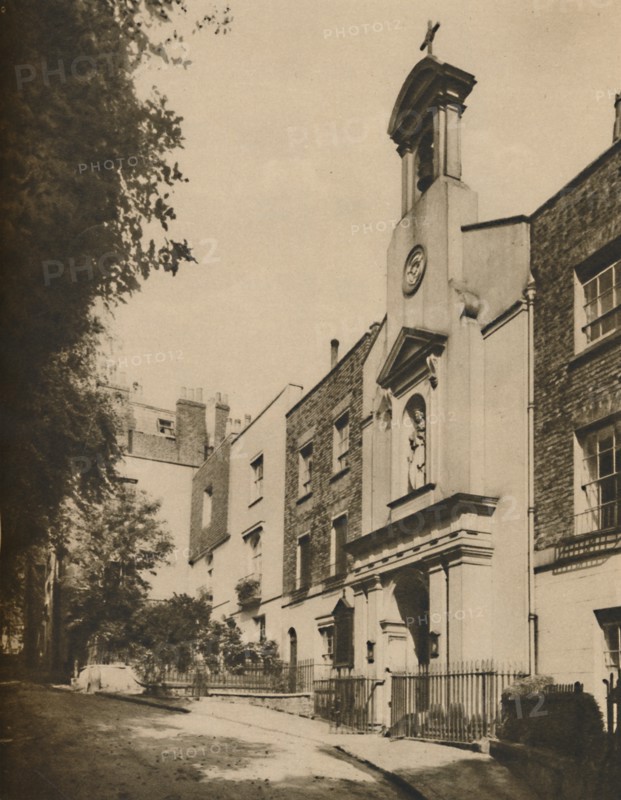 'Holly Place, A Quiet By-Way on the Side of Hampstead Hill', c1935. Creator: Unknown.