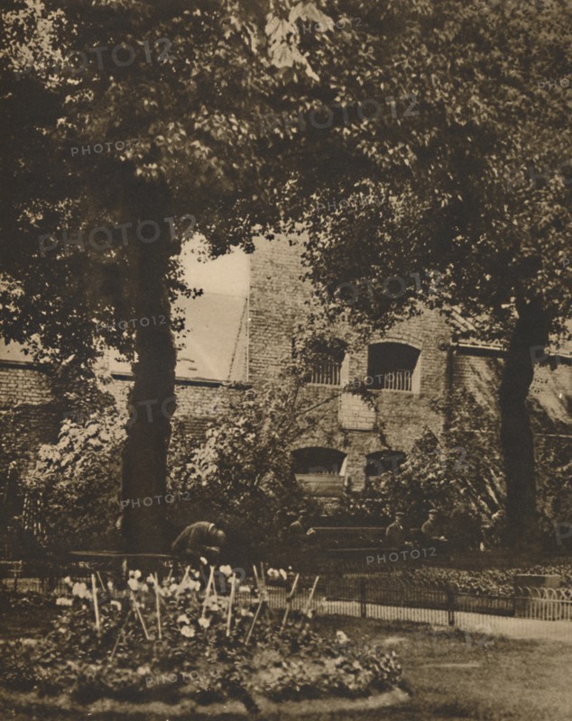 'Site of the Marshalsea Prison from the Churchyard of St. George's, Southwark', c1935. Creator: Taylor.
