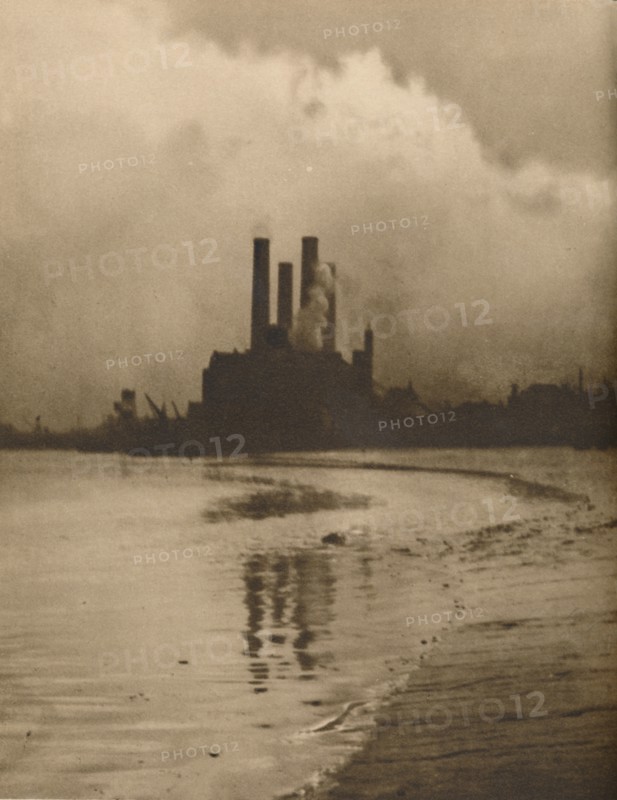 'Chelsea Chimneys: Power Station on the Site of Old Cremorne Gardens', c1935. Creator: Huson.