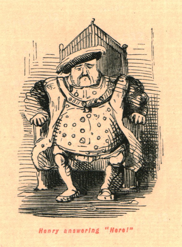 'Henry answering "Here!", 1897. Creator: John Leech.