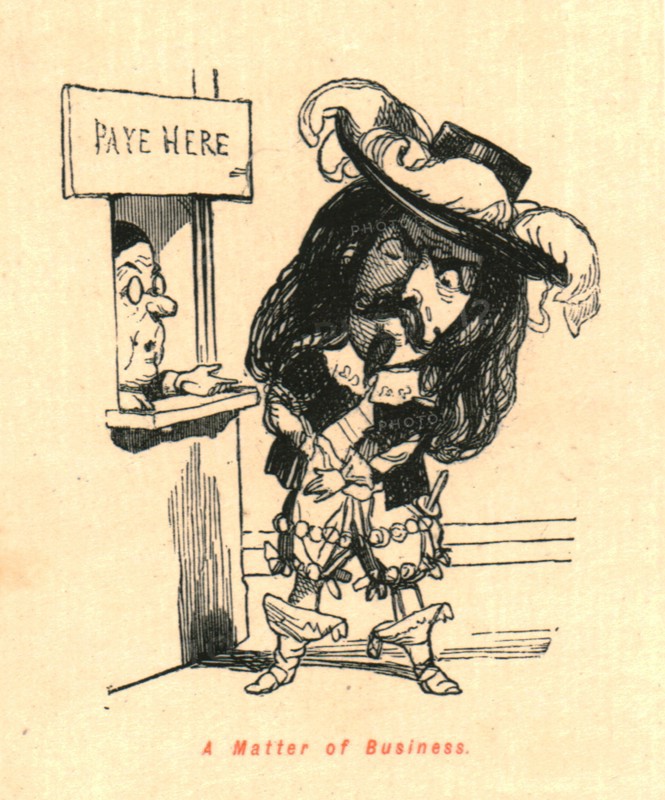 'A Matter of Business', 1897. Creator: John Leech.