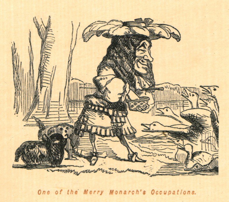 'One of the Merry Monarch's Occupations', 1897. Creator: John Leech.