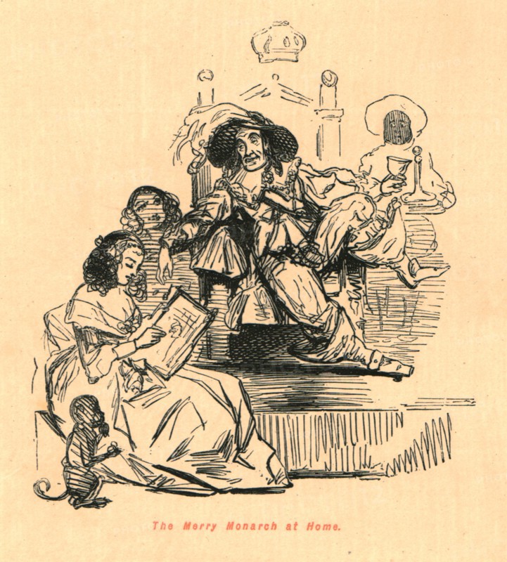 'The Merry Monarch at Home', 1897. Creator: John Leech.