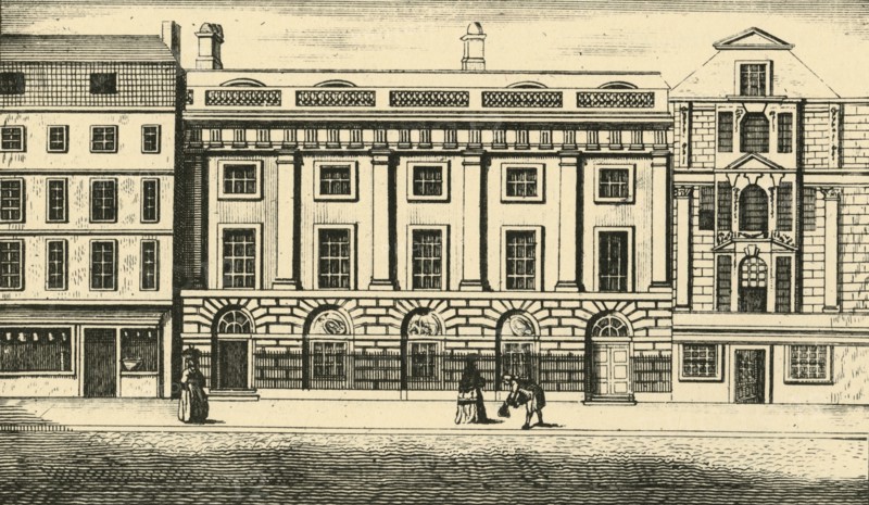 'East India House', c1730-1800, (1925). Creator: Unknown.