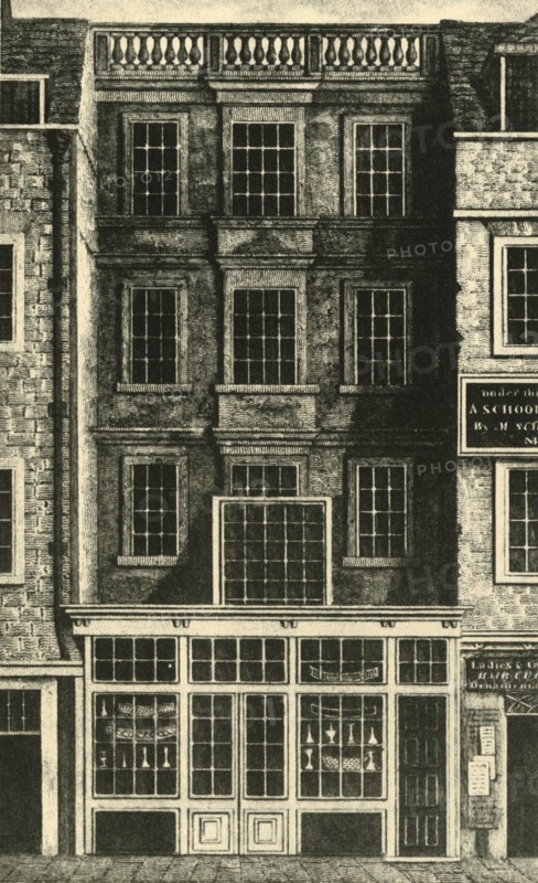 'Jonathan Wild's House', 1813, (1925). Creator: Unknown.