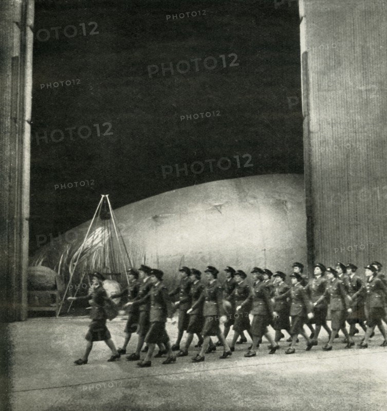 'At A Balloon Centre', c1943. Creator: Cecil Beaton.