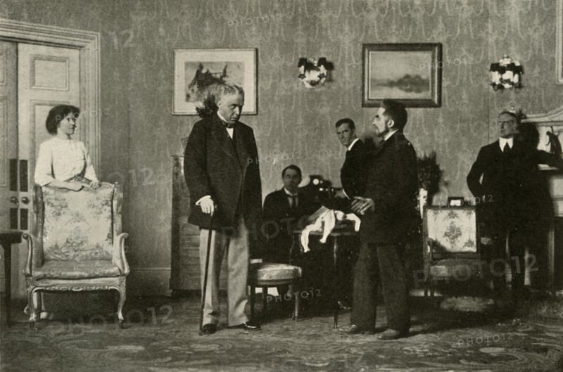 'Last Scene of "Strife".', 1909, (1928).  Creator: Unknown.