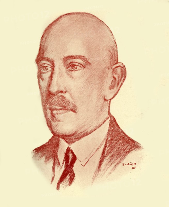 'The Hon. Maurice Baring', 1928. Creator: Frank E Slater.