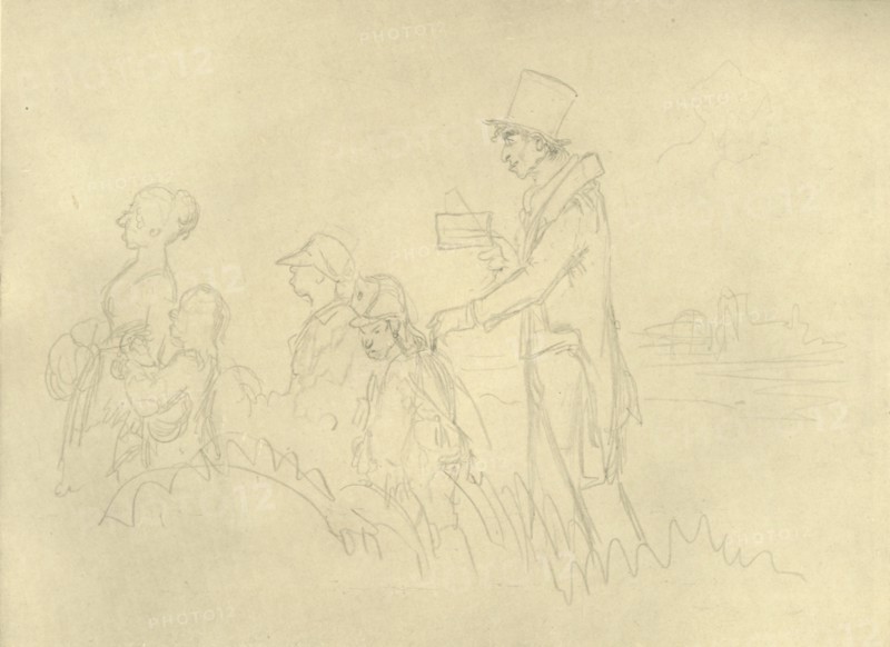 'Der jüdische Magister', mid-late 19th century, (c1924).  Creator: Carl Spitzweg.